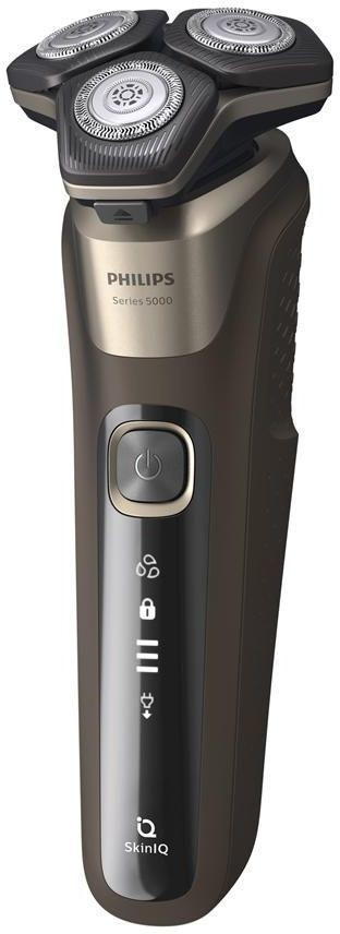 Электробритва Philips S5589/30, коричневая кожа