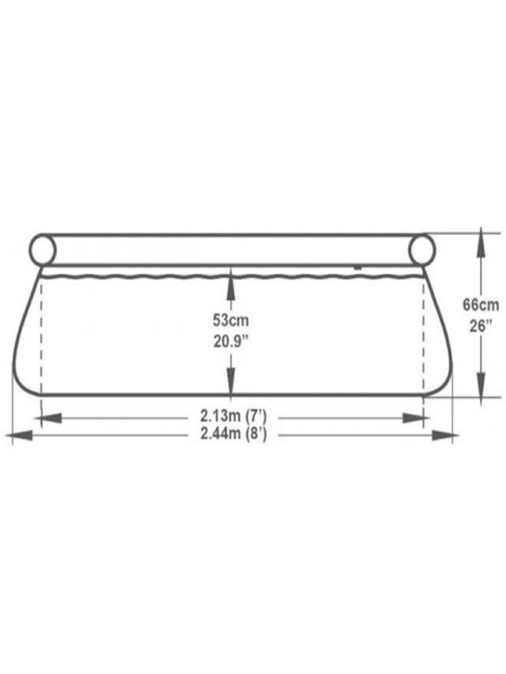 Бассейн Bestway Fast Set 57265