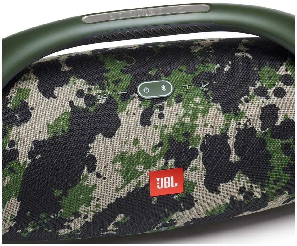 Портативная акустика JBL Boombox 2, 80 Вт, squad