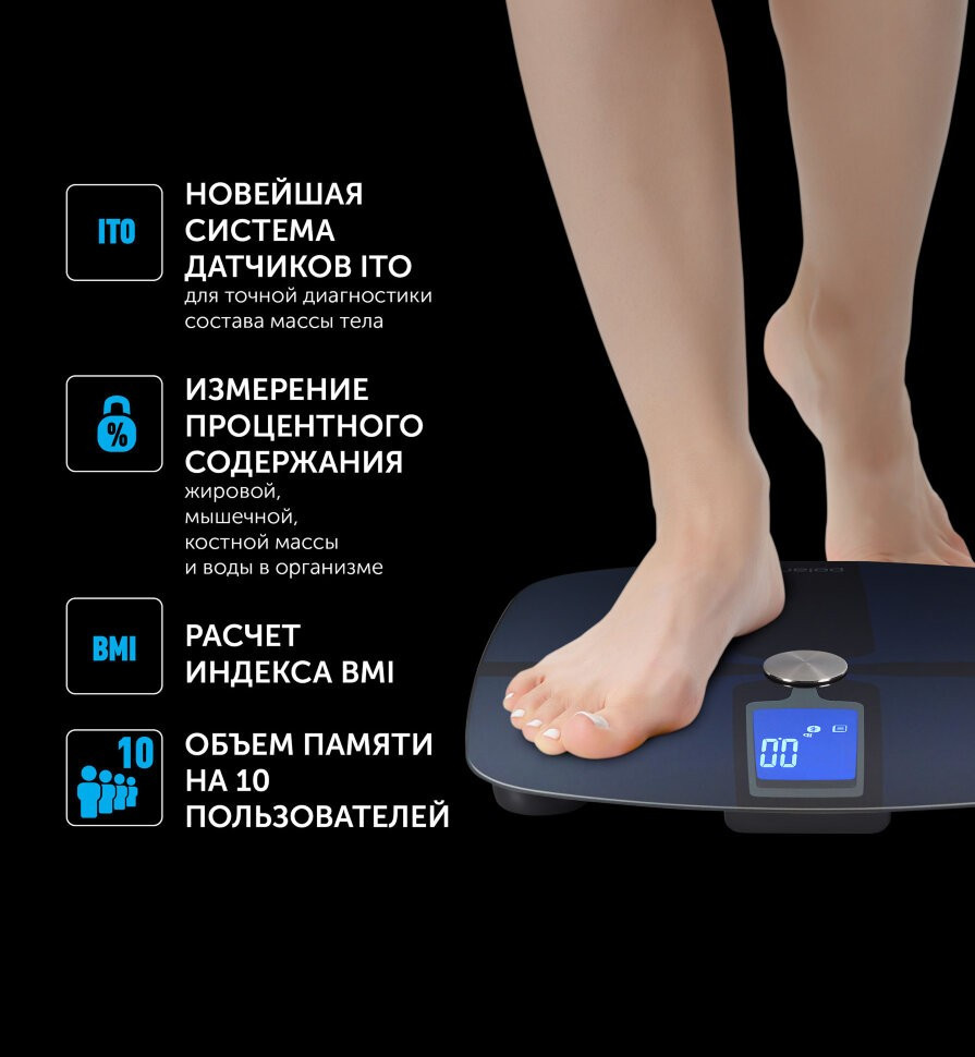 Весы электронные Polaris PWS 1883DGFI