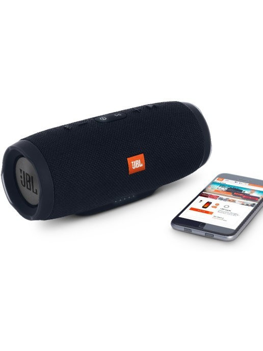 Портативная акустика JBL Charge 3 Stealth Edition, black