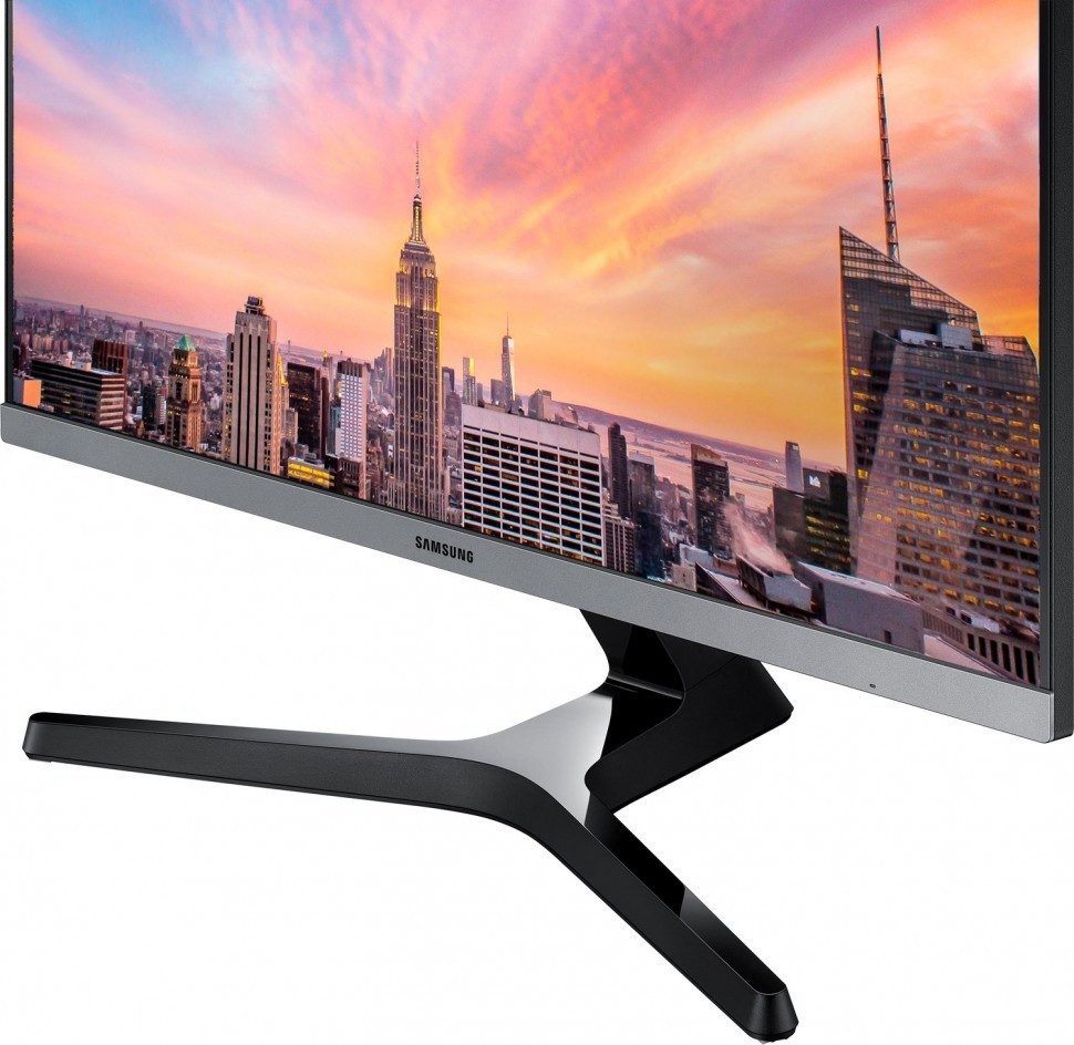 Монитор SAMSUNG LF24T350FHIXCI 23.8", черный