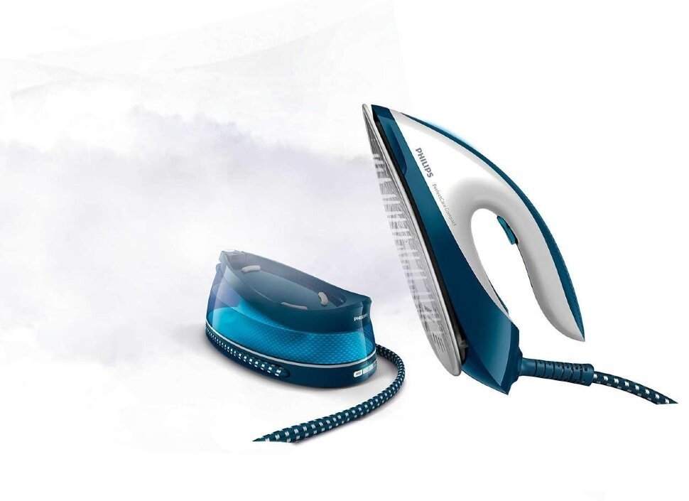 Парогенератор Philips GC7805/20 PerfectCare Compact синий/белый