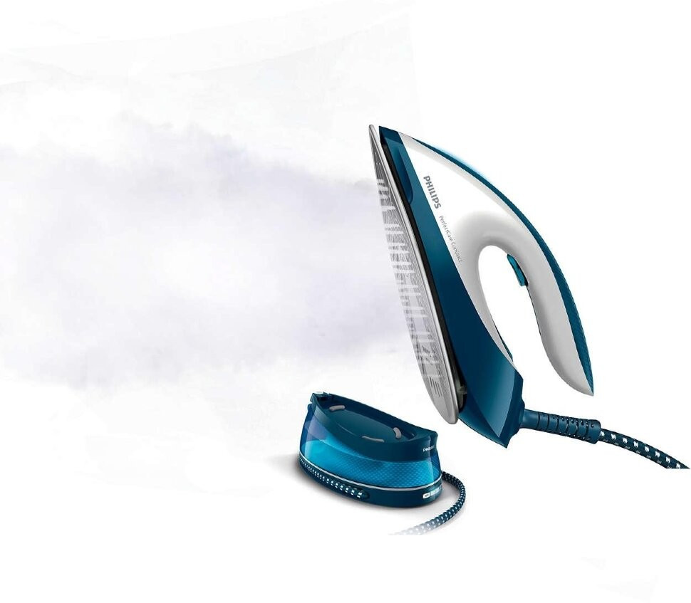 Парогенератор Philips GC7805/20 PerfectCare Compact синий/белый