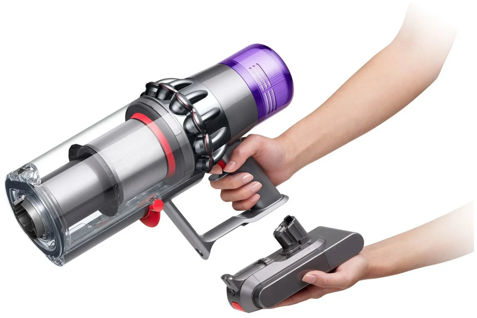 Пылесос Dyson Cyclone V10 Absolute (SV27) UK, nickel/copper