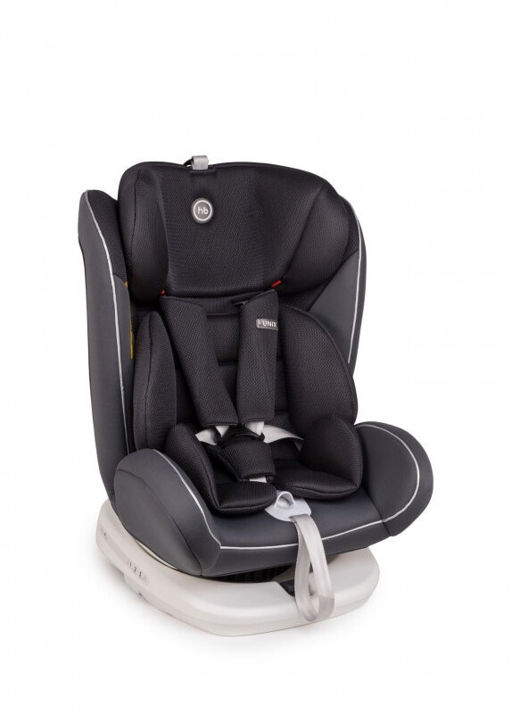 Автокресло группа 0/1/2/3 (до 36 кг) Happy Baby Unix Isofix Серебристый