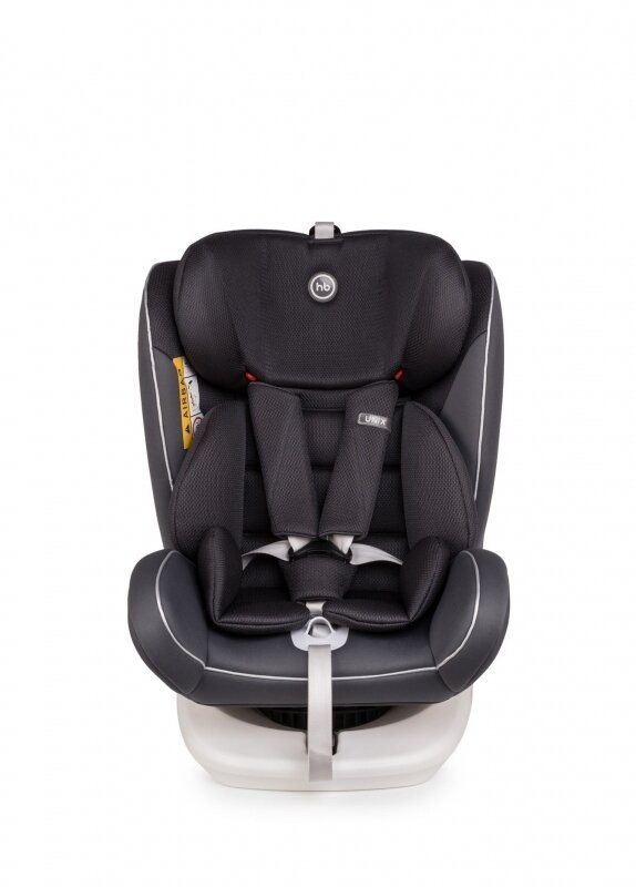 Автокресло группа 0/1/2/3 (до 36 кг) Happy Baby Unix Isofix Серебристый