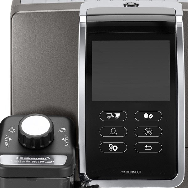 Кофемашина De'Longhi Dinamica ECAM 370.95 T, титан
