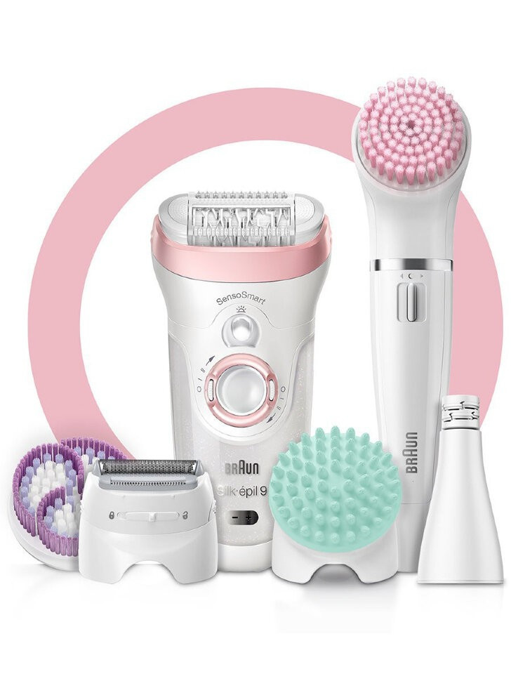 Эпилятор Braun SES 9-985 Silk-epil 9 Beauty Set