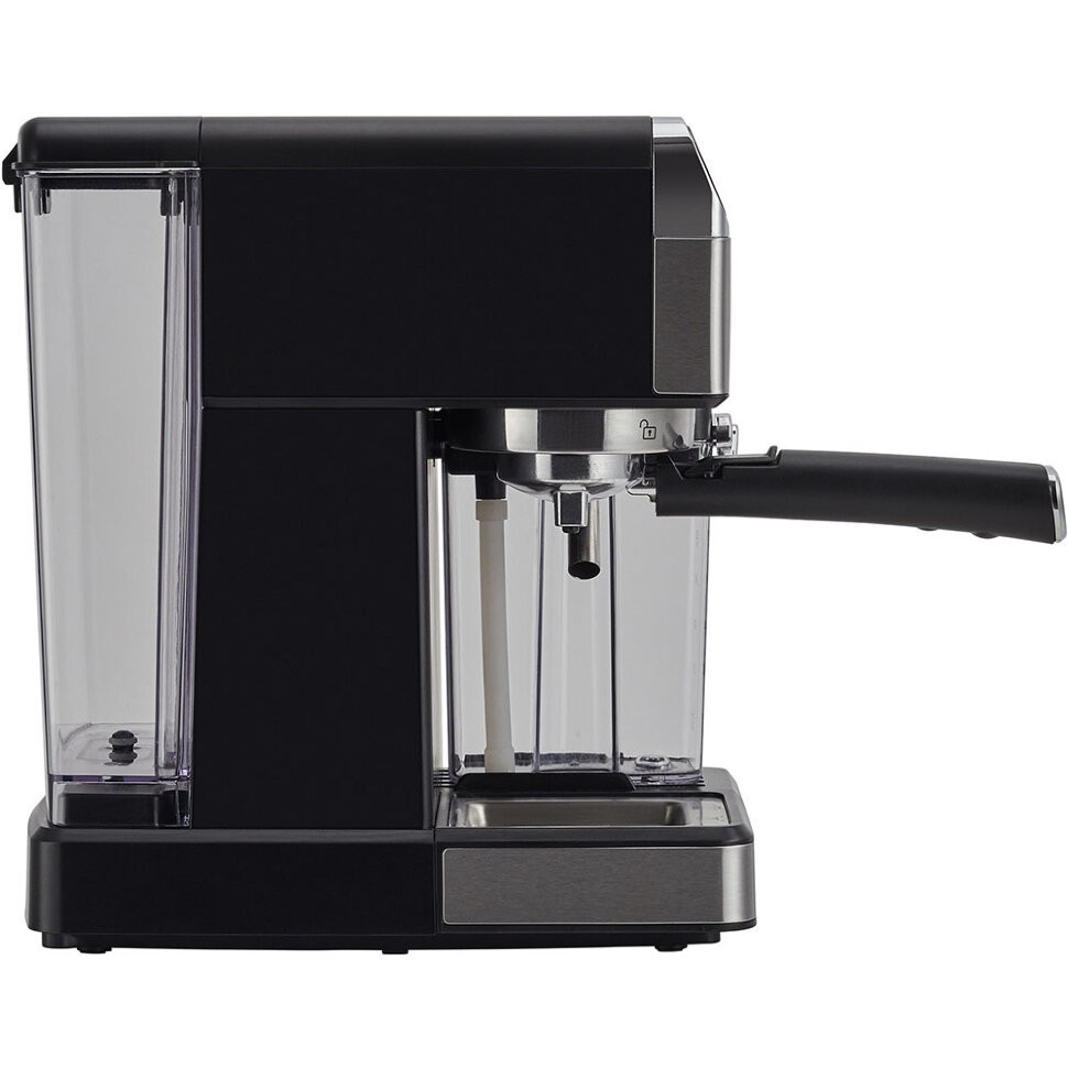 Кофеварка рожковая Polaris PCM 1535E Adore Cappuccino, нержавеющая сталь