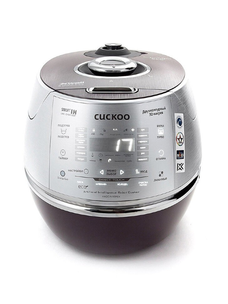 Cuckoo / Индукционная мультиварка-скороварка CMC-CHSS1004F