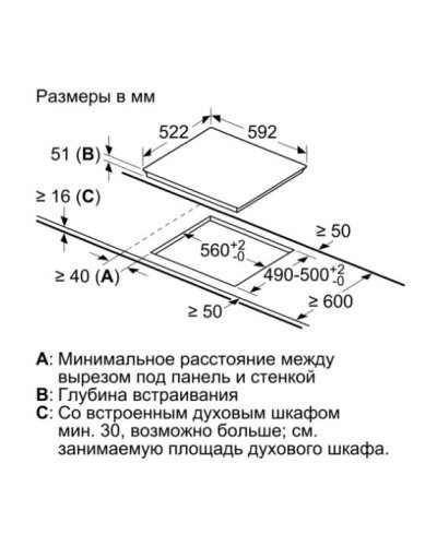 Индукционная варочная панель Bosch PUE651FB5E