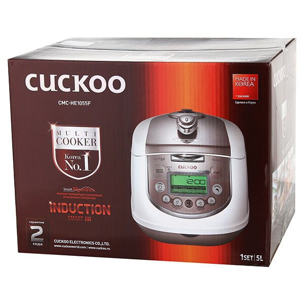 Мультиварка Cuckoo СМС-НЕ1055F Flamingo Metalliс