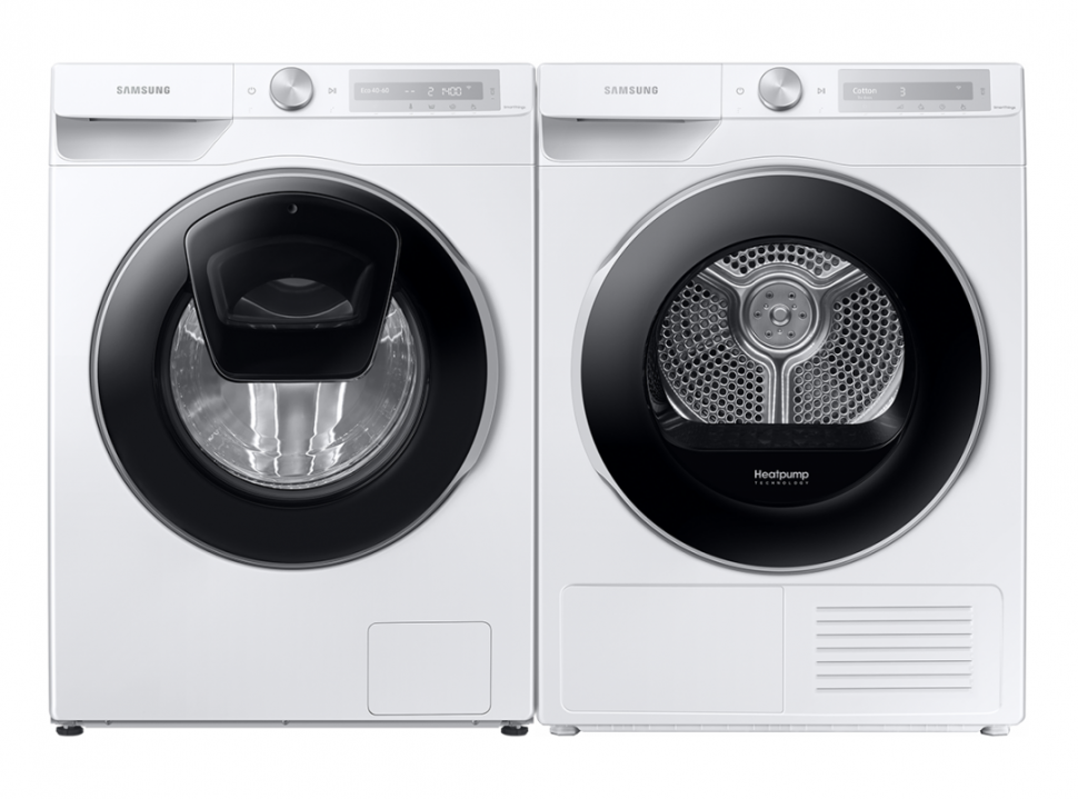 Сушильная машина Samsung DV90T6240LH с интеллектуальной панелью Сушильная машина Samsung DV90T6240LH с интеллектуальной панелью