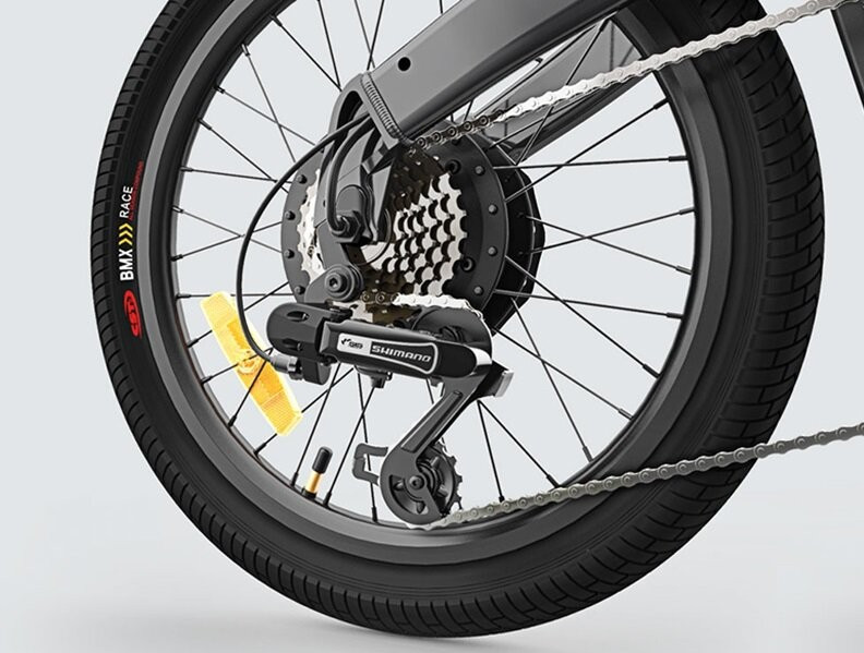 Электровелосипед Xiaomi HIMO C20 Electric Power Bicycle Gray (Серый)