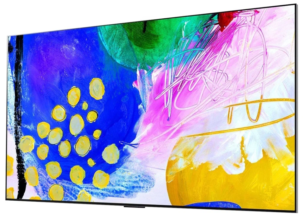 55" Телевизор LG OLED55G2RLA OLED, HDR, атласное серебро