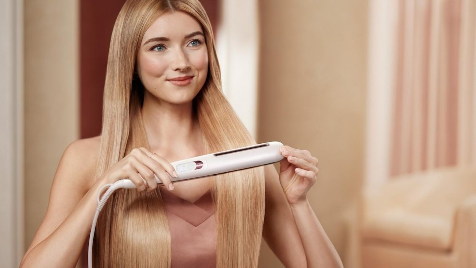 Выпрямитель Philips BHS830 Prestige белый/золотистый