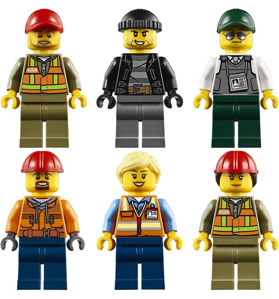 Конструктор LEGO City 60198 Грузовой поезд