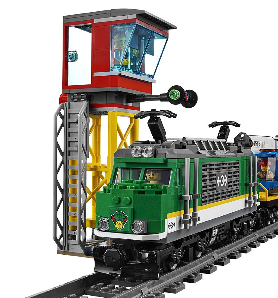 Конструктор LEGO City 60198 Грузовой поезд