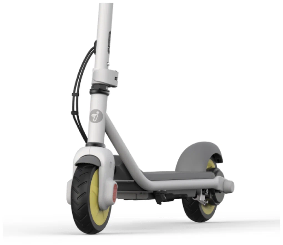Детский 2-колесный электросамокат Ninebot KickScooter C10, до 60 кг, белый
