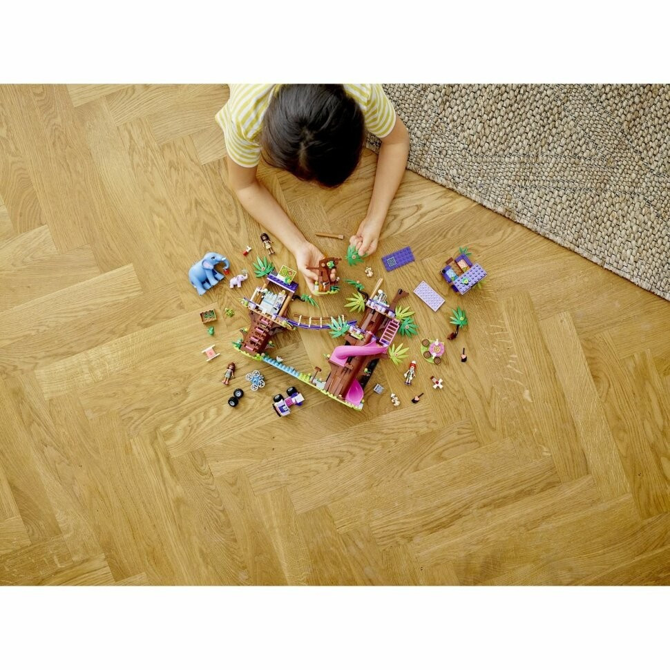 Конструктор LEGO Friends 41424 Джунгли: штаб спасателей
