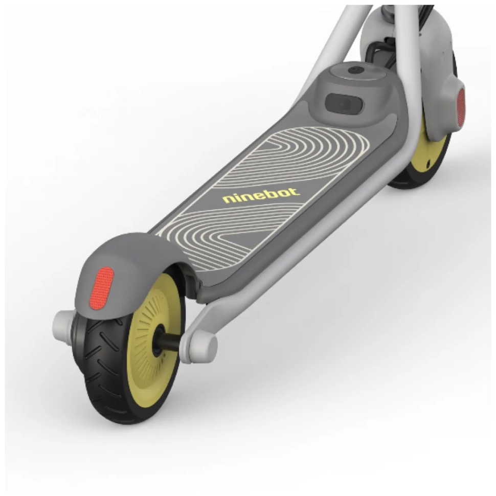 Детский 2-колесный электросамокат Ninebot KickScooter C8, до 50 кг, белый/серый Детский 2-колесный электросамокат Ninebot KickScooter C8, до 50 кг, белый/серый