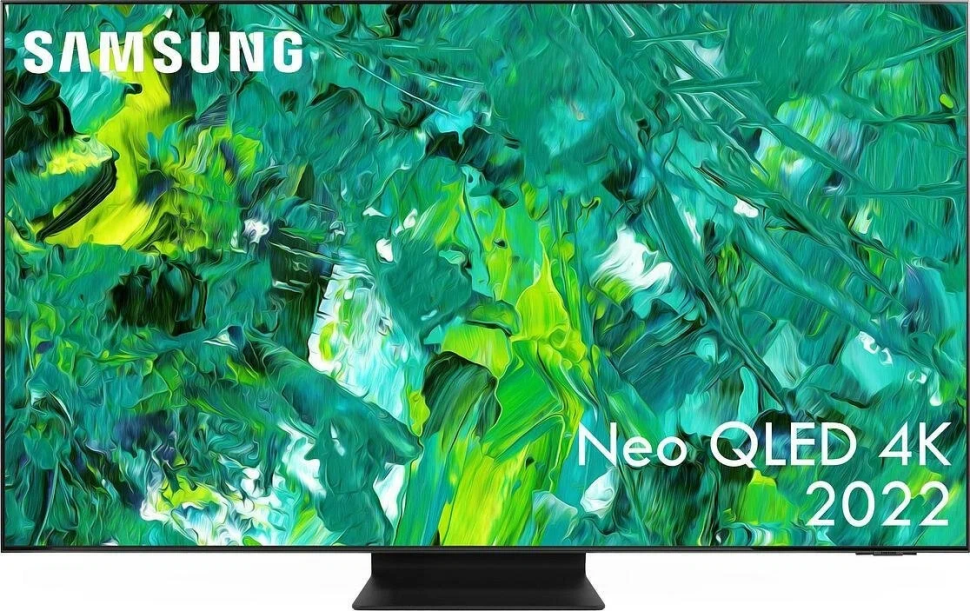 65" Телевизор Samsung QE65QN90BAT 2022 Neo QLED, HDR, titan black
